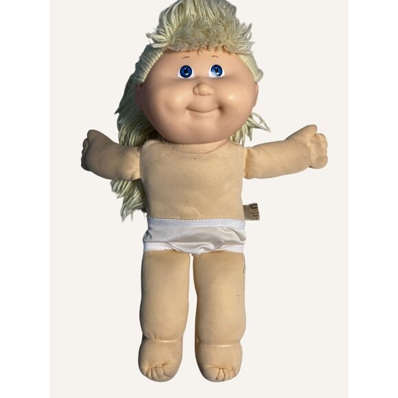 Cabbage Patch Doll Blue Eyes  Vintage Hasbro 1988 - Picture 2 of 16